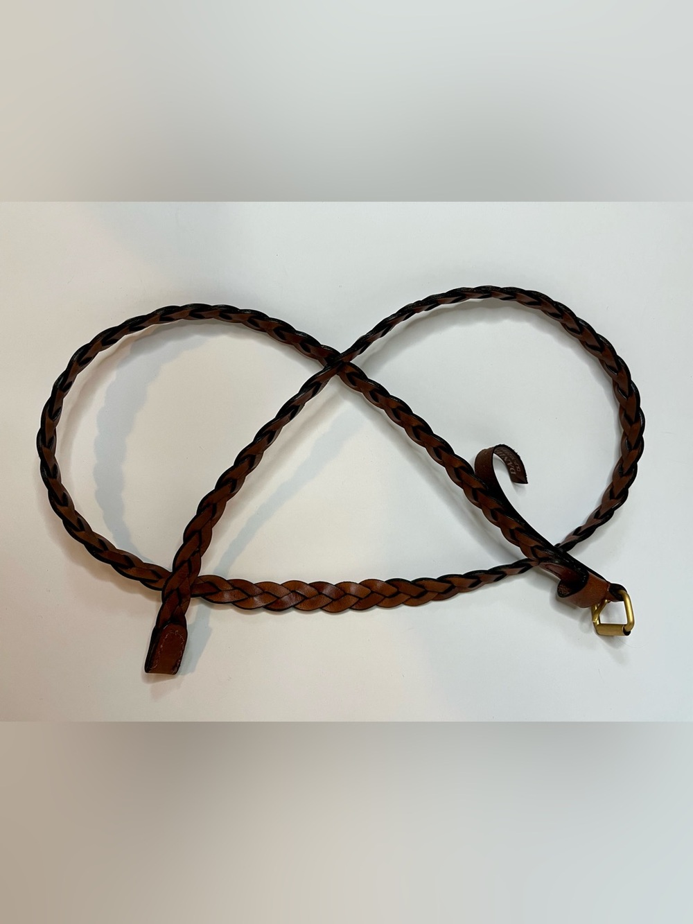 🥋 Danier Braided Leather Belt